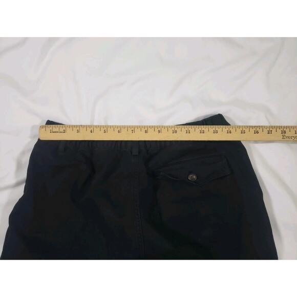 Bear Bottom Black Shorts Mens Medium 5.5" Cotton Elastic Waist - Picture 7 of 9